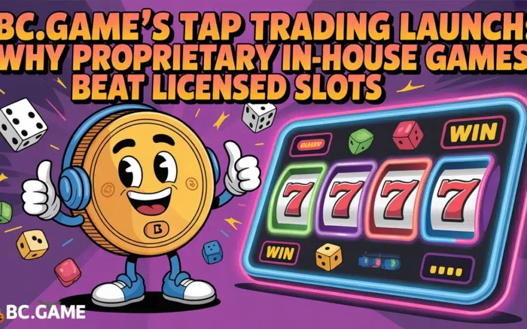 BC.Game’s Tap Trading Launch: Why Proprietary Games Beat Licensed Slots