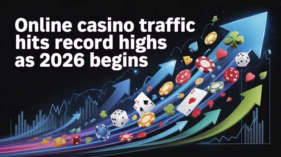 Online Casino Traffic Hits Record Highs as 2026 Begins