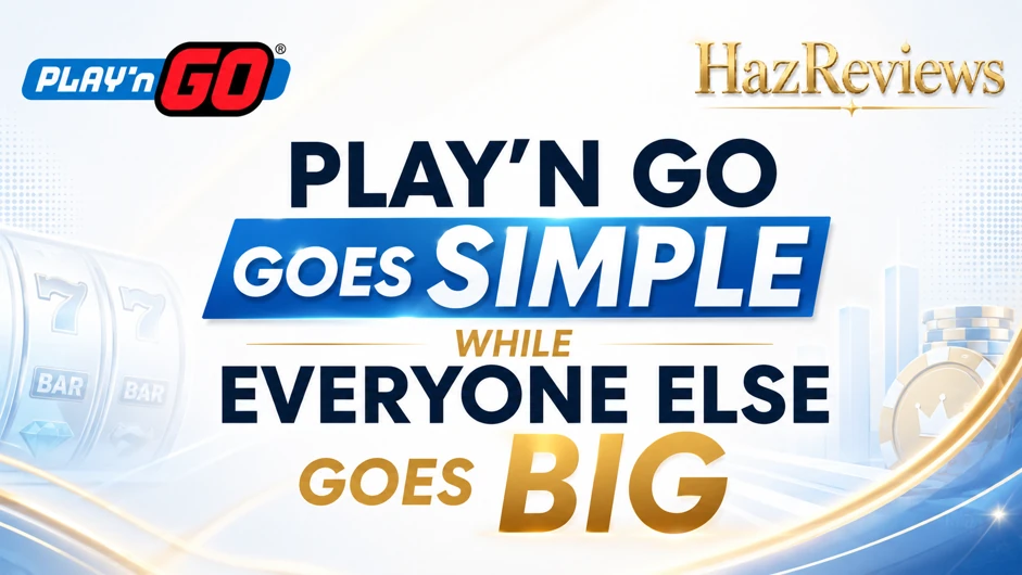 Play'n GO Goes Simple While Everyone Else Goes Big